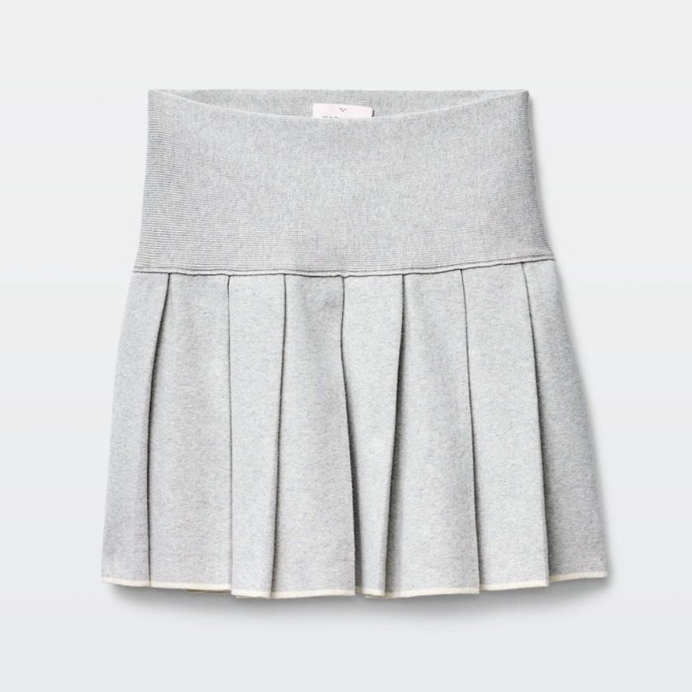 Aritzia Gray Mini Skirt